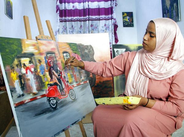 Saat Wanita di Somalia Mendobrak Stigma Gender Lewat Karya Seni