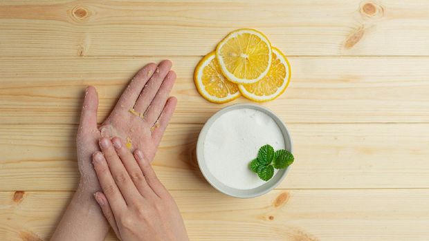 Scrub Sugar and Lemon