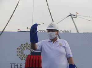 Superblok The Trans Icon Surabaya Masuk Tahap Topping Off