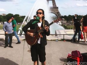 Viral Pria Makassar Ngamen di Paris Bareng Istri Bule, Ini Kisah di Baliknya