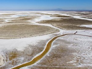 Potret Danau Terbesar Kedua di Turki yang Mengering