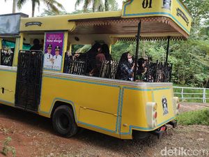 Bus Gatrik Ciamis Turun Langsung Jemput Peserta Vaksinasi