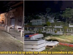 Hiii! Pengantar Makanan Ini Nyasar ke Kuburan Saat Ambil Orderan