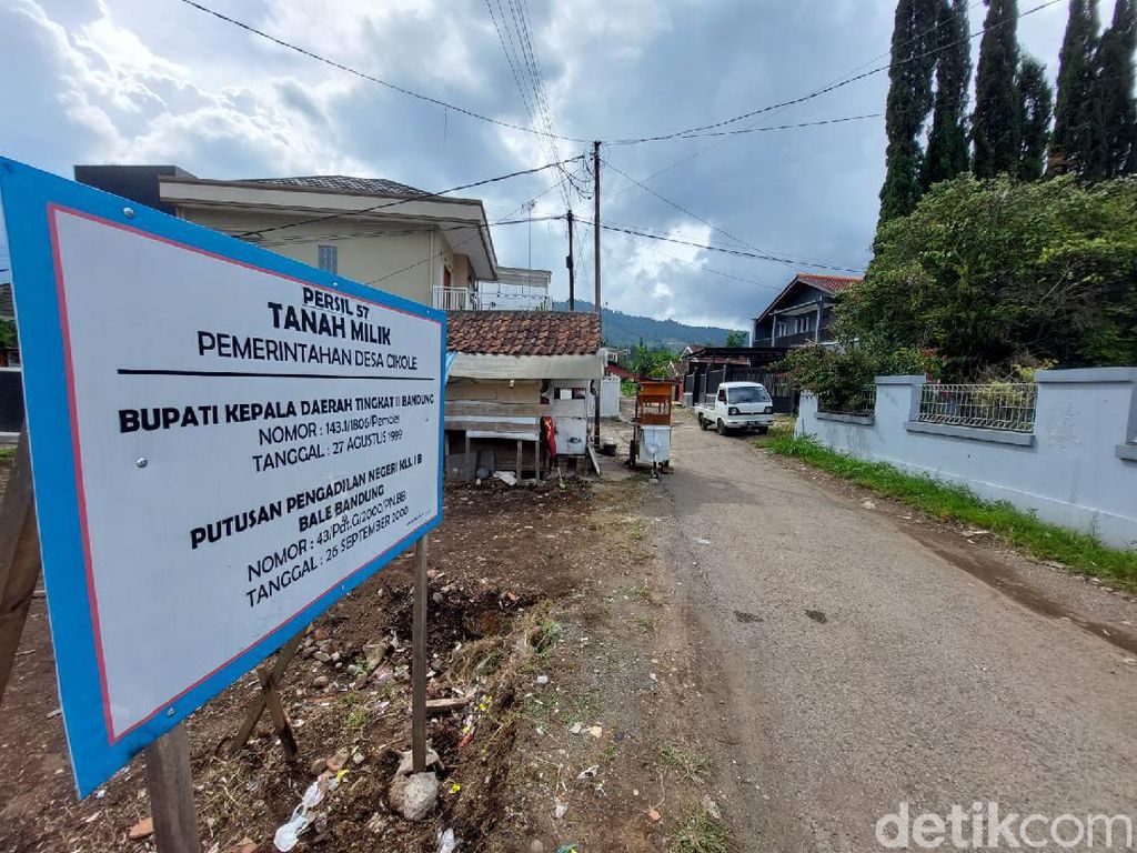Ini Lokasi Lahan Aset Desa yang Dikorupsi Kades di Lembang