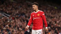 Satu lagi pemain MU yang mau dijual adalah Jadon Sancho. Ettifaq dilaporkan meminatinya (Getty Images)
