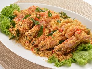 Resep Udang Goreng Sereal Gandum ala Singapura yang Gurih Wangi
