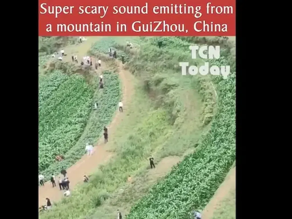 Misteri Suara Aneh dari Gunung di China Misteri Suara Aneh dari Gunung di China