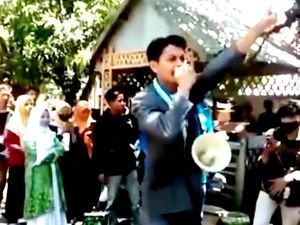 Viral Pria Sulsel Demo Pesta Nikah di Hari Sumpah Pemuda, Begini Faktanya