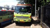 Potret Truk Penabrak Polantas hingga Tewas di Tol Cikampek