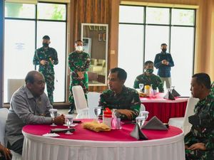 Wakil Ketua DPD Bahas Geostrategi Maluku dengan Pangdam Pattimura