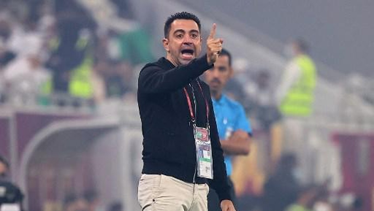 Xavi Hernandez sebentar lagi akan melatih Barcelona. (Foto: AFP/KARIM JAAFAR)
