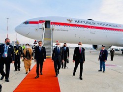 Jokowi Tiba di Roma untuk Hadiri KTT G20