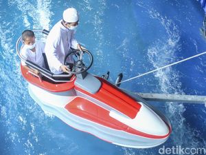 Keseruan 100 Anak Yatim Berlibur di Trans Studio Cibubur