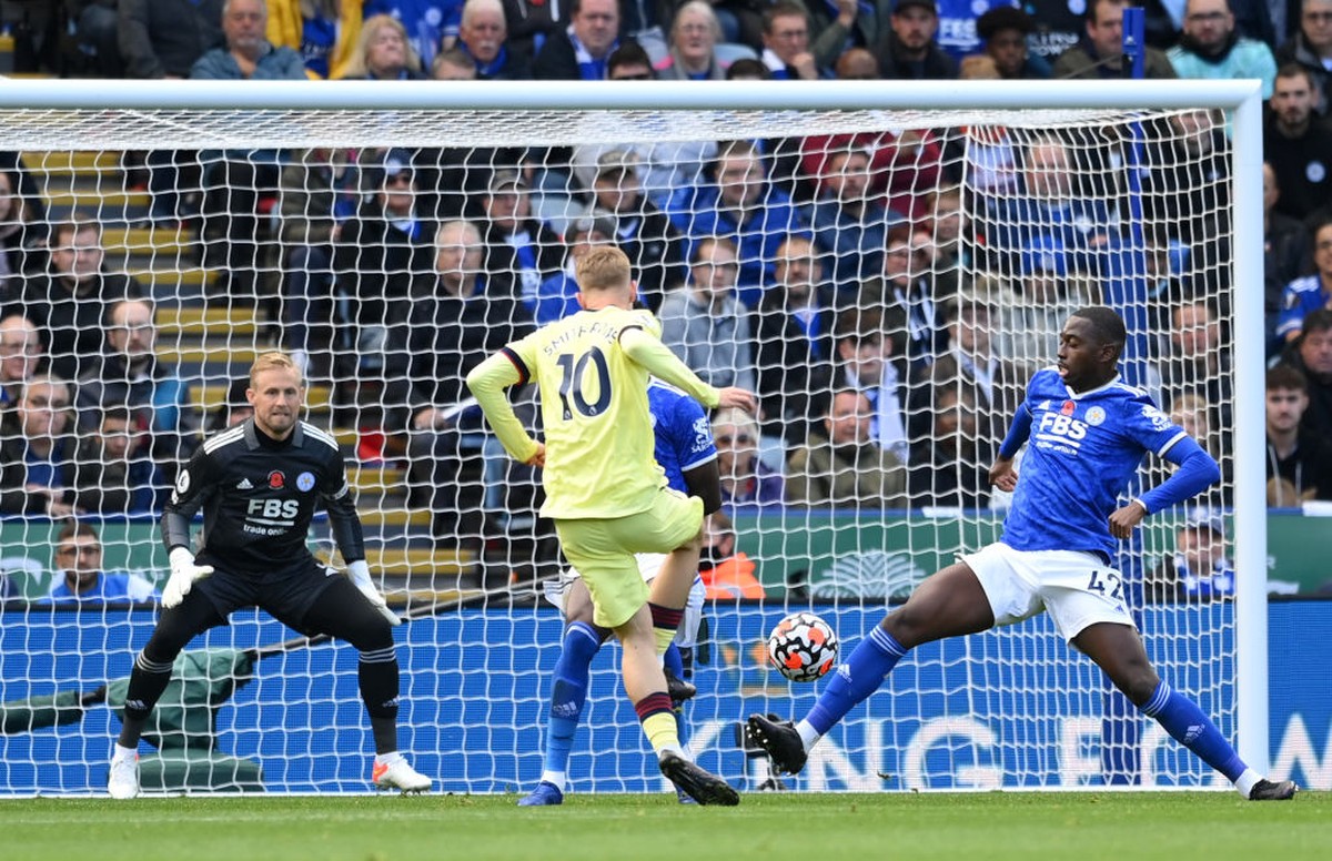 Arsenal Atasi Leicester 2-0 di Babak Pertama (Getty Images/Michael Regan)