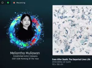 Meliantha Muliawan Menangkan Penghargaan Seni Tahunan UOB