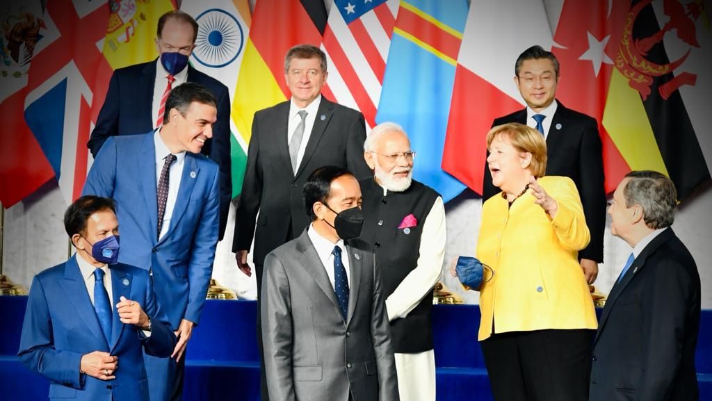 Ramai Dibahas, Potret Jokowi yang Jadi Pusat Perhatian Pemimpin G20