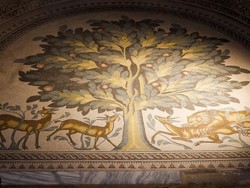 Palestina Pamerkan Lantai Mosaik Terbesar di Dunia