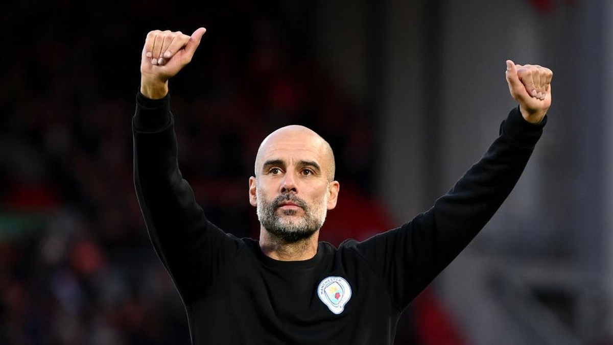 Pep Guardiola senang undian Liga Champions diulang. (Foto: Getty Images/Michael Regan)