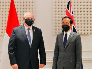 Jokowi Bertemu PM Australia Jelang KTT G20, Bahas Hubungan Bilateral Jokowi Bertemu PM Australia Jelang KTT G20, Bahas Hubungan Bilateral