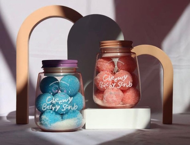 Raecca Chewwy Scrub/sumber: instagram.com/raeccaid lulur