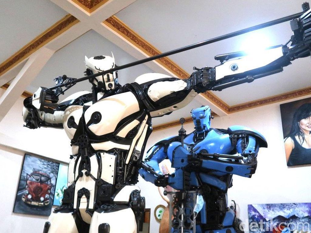 China, Jerman hingga Amerika Antre Pesan Robot Rongsokan dari Bantul