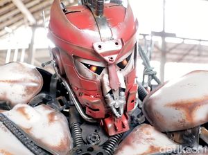 Cerita Robot Rongsokan dari Bantul Bikin Buyer China Kepincut Cerita Robot Rongsokan dari Bantul Bikin Buyer China Kepincut