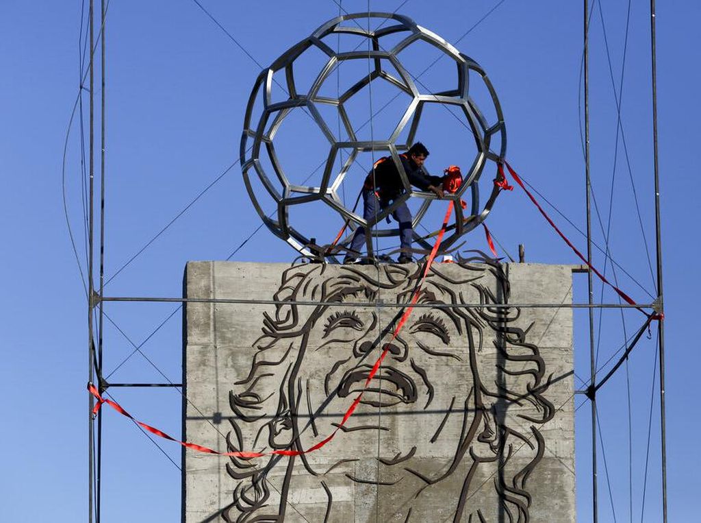 Ulang Tahun Maradona, Monumen Dibangun untuk Sang Legenda