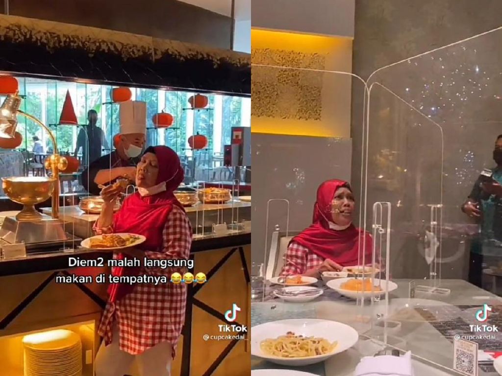 Pertama Kali Pengasuh Makan di Hotel Berbintang, Reaksinya Bikin Ngakak Pertama Kali Pengasuh Makan di Hotel Berbintang, Reaksinya Bikin Ngakak
