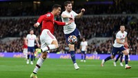 MU pulang dari markas Tottenham dengan kemenangan tiga gol tanpa balas. (Foto: Getty Images/Catherine Ivill)