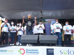 Ganjar-Gibran Tutup Solo Great Sale, Transaksi Tembus Rp 1,1 Triliun