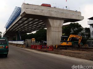 Hari Libur, Proyek Flyover Kopo Bandung Jalan Terus