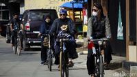 Jaga Imunitas Tubuh, Lewat Gowes Sepeda Ontel