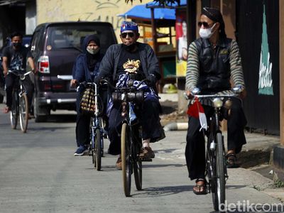 Jaga Imunitas Tubuh, Lewat Gowes Sepeda Ontel
