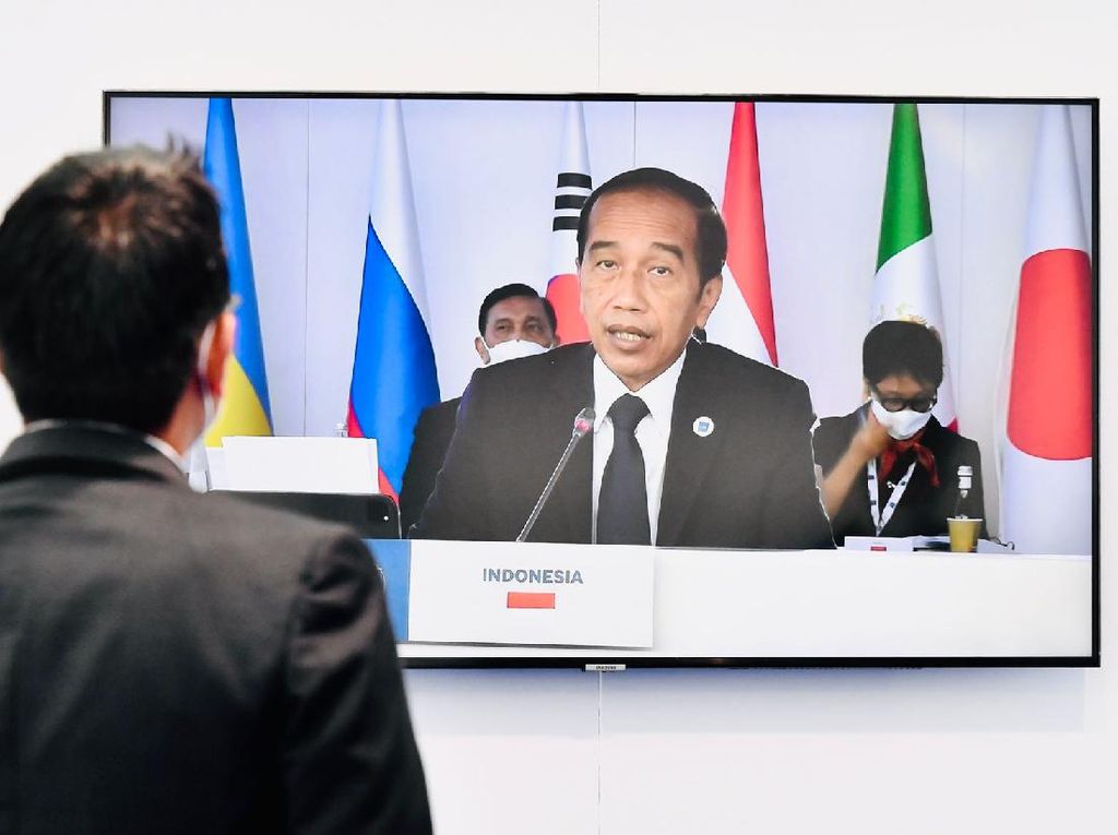 Jokowi: Indonesia Ingin G20 Jadi Contoh Atasi Perubahan Iklim