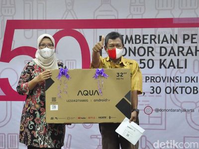 Mantap! PMI DKI Bagi-bagi Emas Hingga Kulkas ke Pendonor Darah