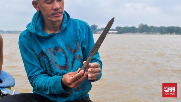 Pemburu harta karun sriwijaya Sungai Musi
