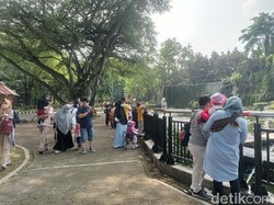 Ragunan Ramai Dikunjungi Warga di Akhir Pekan, Begini Suasananya