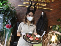 Rayakan Halloween, Kafe di Bandung Disulap Jadi Bangunan Horor