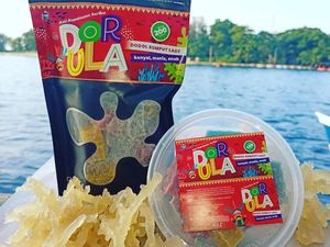 Unik! Dodol Khas Kepulauan Seribu Terbuat dari Rumput Laut