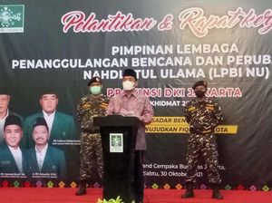 Wagub DKI Hadiri Pelantikan Pengurus LPBI NU Jakarta