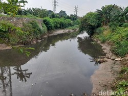 detikcom Do Your Magic: Kali Jambe Dekat Crossing Tol Selesai Dikeruk