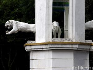 Bukan Hilang, Patung Maung di Kota Bandung Itu Rusak! Bukan Hilang, Patung Maung di Kota Bandung Itu Rusak!