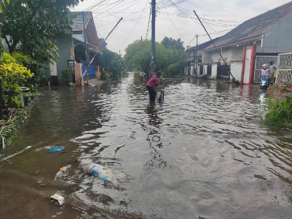 Hujan Deras, Ini Titik-titik Genangan di Kota Bekasi