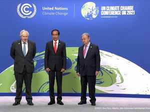 Sambutan Hangat untuk Jokowi di KTT COP26 Sambutan Hangat untuk Jokowi di KTT COP26