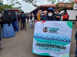 Pelaku UMKM-Milenial Cimahi Deklarasi Sandiaga Uno Jadi Capres 2024