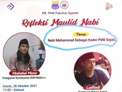 Soal Pamflet Kajian Bertema Nabi Muhammad Kader PMII di Madura-Minta Maaf