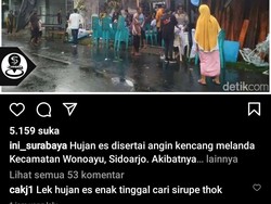 Viral Komentar Bencana di IG Jadi Candaan, Wawali Surabaya Salahkan Admin