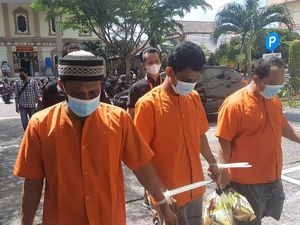 Selundupkan 5 Kg Sabu ke Karung Beras, 3 Pengedar Ditangkap di Jambi