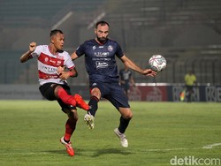 Madura United Bertekad Putus Tren Kemenangan Arema FC