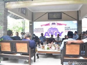 Barisan Surajaya di Lamongan Deklarasi Dukung AHY Jadi Capres 2024